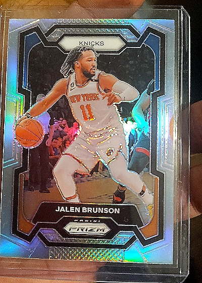 2023-24 Panini Prizm #9 Jalen Brunson — front