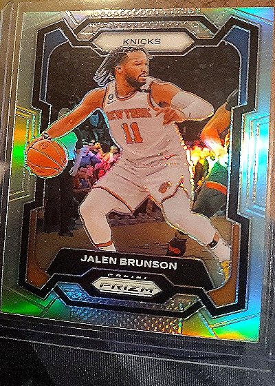 2023-24 Panini Prizm #9 Jalen Brunson — front