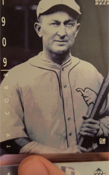 1994 Upper Deck #3 Ty Cobb General Motors — front