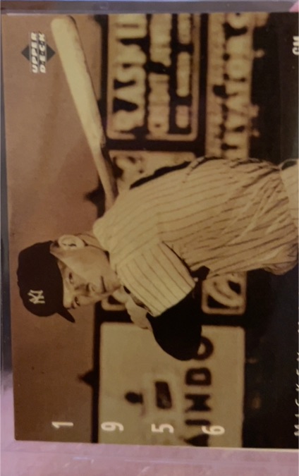 1994 Upper Deck Baseball: The American Epic #5 Mickey Mantle — front