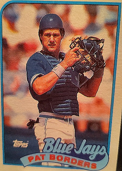 1989 Topps #693 Pat Borders — front