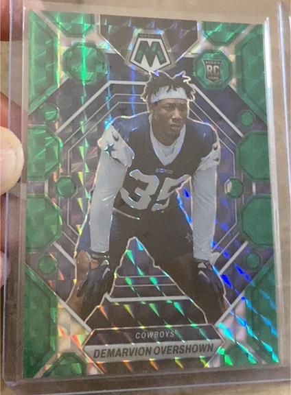 2023 Panini Mosaic #308 Demarvion Overshown — front