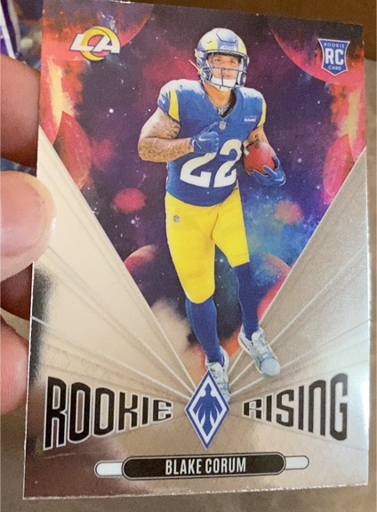 2024 Panini Phoenix #RR-BCM Blake Corum Rookie Rising — front