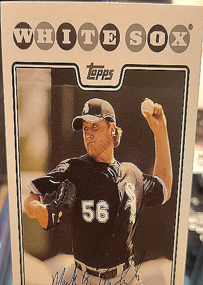 2008 Topps #224 Mark Buehrle Chicago White Sox — front