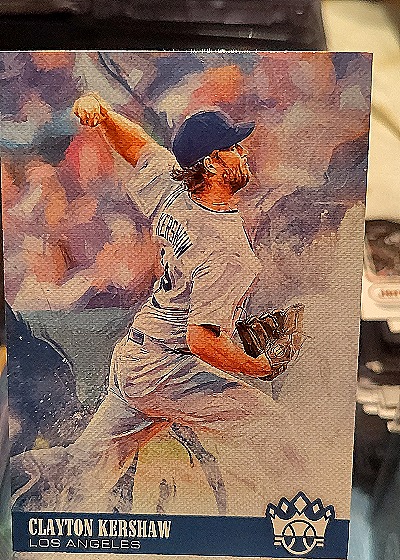 2018 Panini Diamond Kings #72 Clayton Kershaw — front