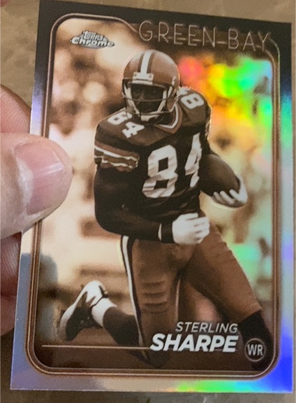 2024 Topps Chrome #73 Sterling Sharpe — front