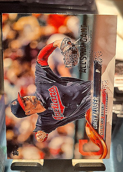2018 Topps #393 Corey Kluber — front