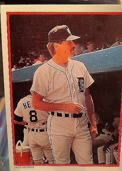 1988 Topps All-Star Set #17 Jack Morris — front