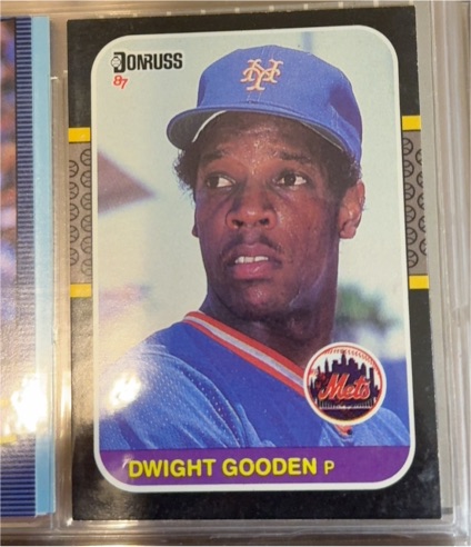 1987 Donruss #199 Dwight Gooden — front