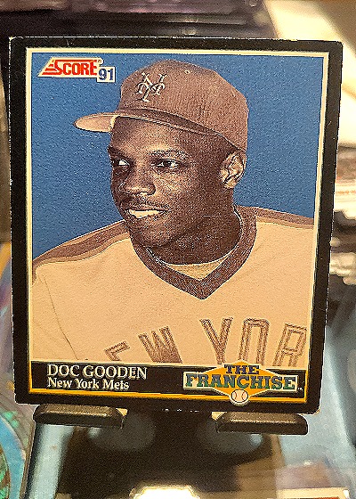 1991 Score #866 Doc Gooden — front