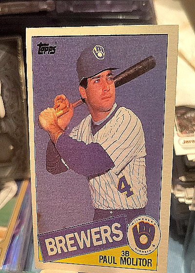 1985 Topps #522 Paul Molitor — front