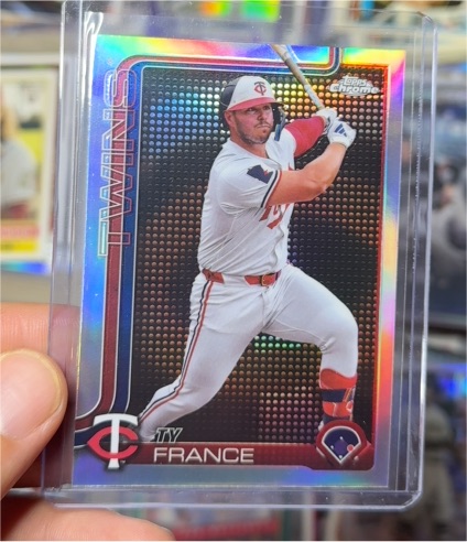 2025 Topps Chrome #228 Ty France — front