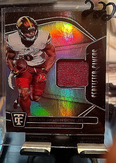 2024 Panini Totally Certified #CG-BRJ Brian Robinson Jr. Certified Gamers — front