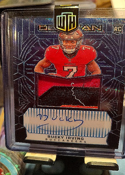2024 Panini Obsidian #RJJ-BIG Bucky Irving — front