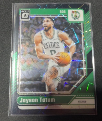 2024-25 Panini Donruss Optic #70 Jayson Tatum — front
