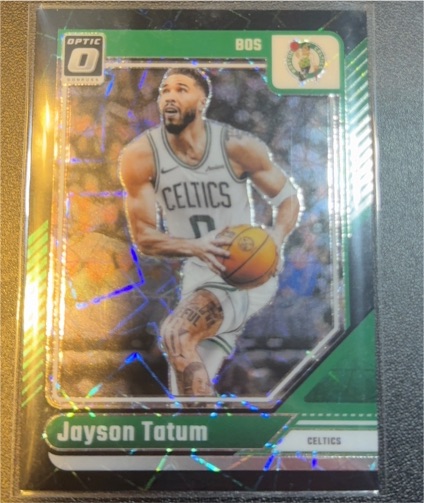 2024-25 Panini Donruss Optic #70 Jayson Tatum — front
