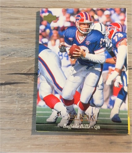 1995 Upper Deck #129 Jim Kelly — front