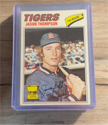 1977 Topps #291 Jason Thompson — front