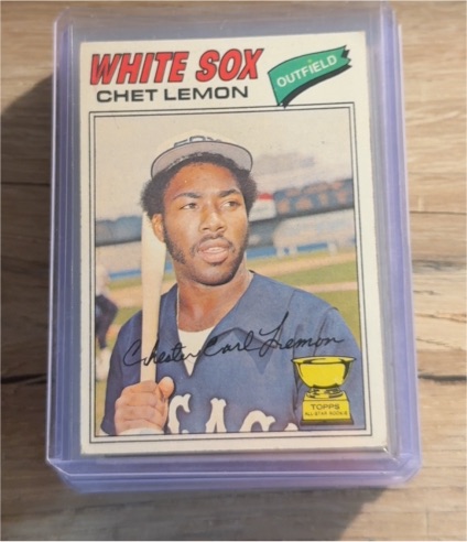1977 Topps #58 Chet Lemon — front