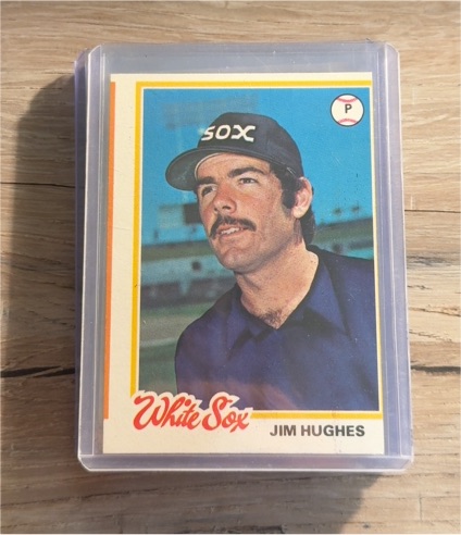 1978 Topps #395 Jim Hughes — front