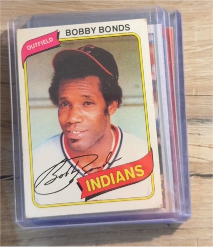 1980 Topps #410 Bobby Bonds Cleveland Indians — front