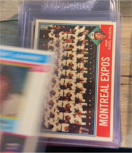 1976 Topps #216 Montreal Expos Team — front