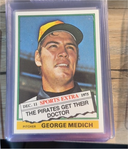 1976 Topps Traded #146T George Medich — front