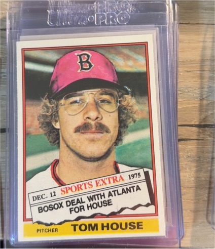 1976 Topps Traded #231T Tom House — front