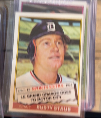 1976 Topps Traded #120T Rusty Staub — front