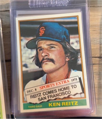 1976 Topps Traded #158T Ken Reitz — front