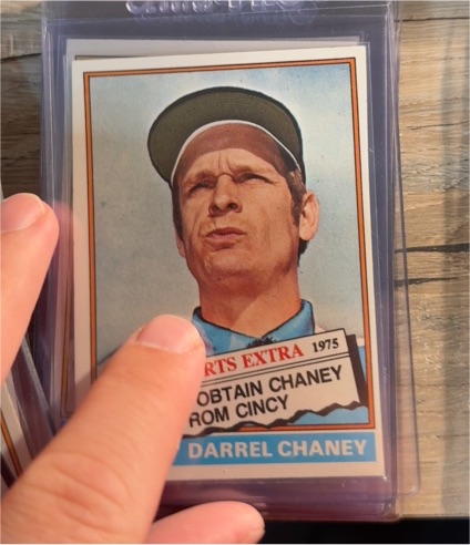 1976 Topps Traded #259T Darrel Chaney — front