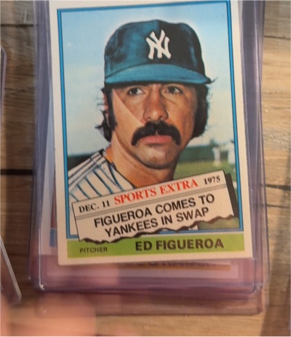 1976 Topps Traded #27T Ed Figueroa — front