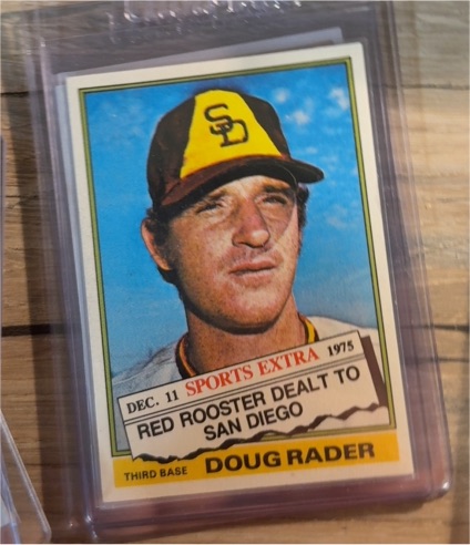 1976 Topps Traded #44T Doug Rader — front