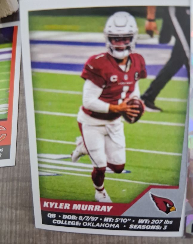2021 Rookies and Stars Arizona Cardinals Football Card #27 Kyler Murray — front