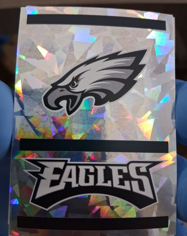 2021 Panini NFL Sticker & Card Collection #327 Philadelphia Eagles — front