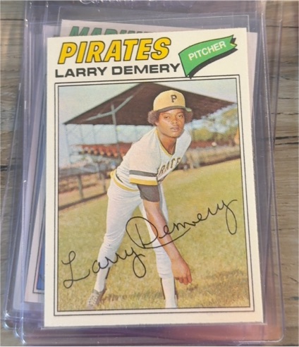 1977 Topps #607 Larry Demery — front