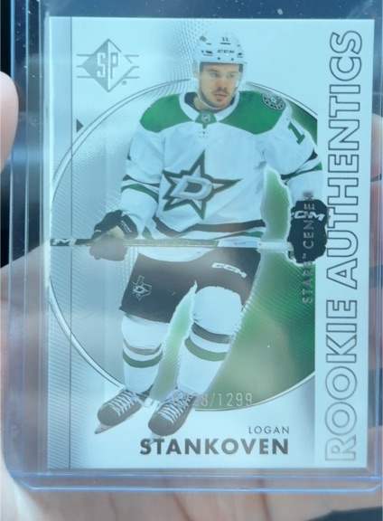 2024-25 Upper Deck SP #105 Logan Stankoven — front