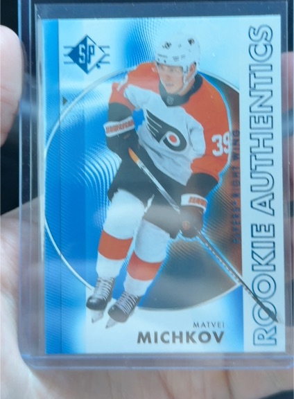 2024-25 Upper Deck SP Hockey #137 Matvei Michkov Rookie Authentics — front