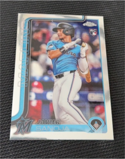 2025 Topps Chrome #76 Javier Sanoja — front