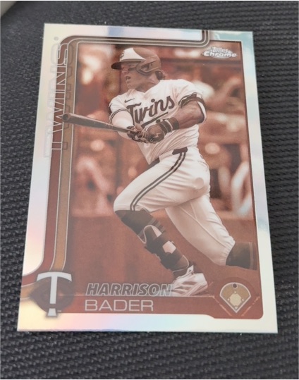 2025 Topps Chrome #62 Harrison Bader — front