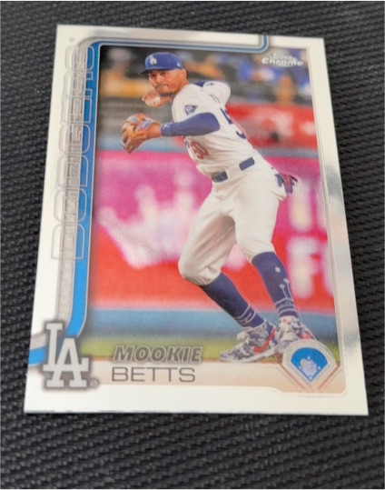 2025 Topps Chrome #50 Mookie Betts — front