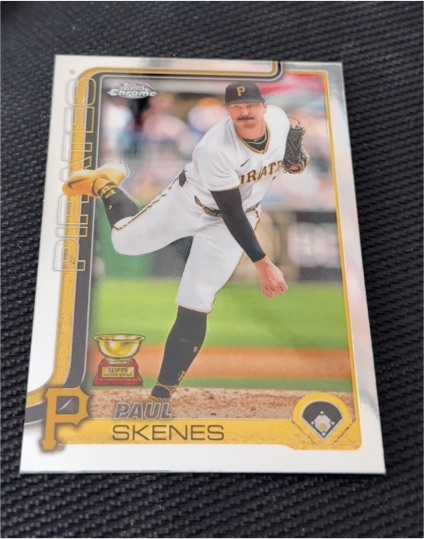 2025 Topps Chrome #300 Paul Skenes — front