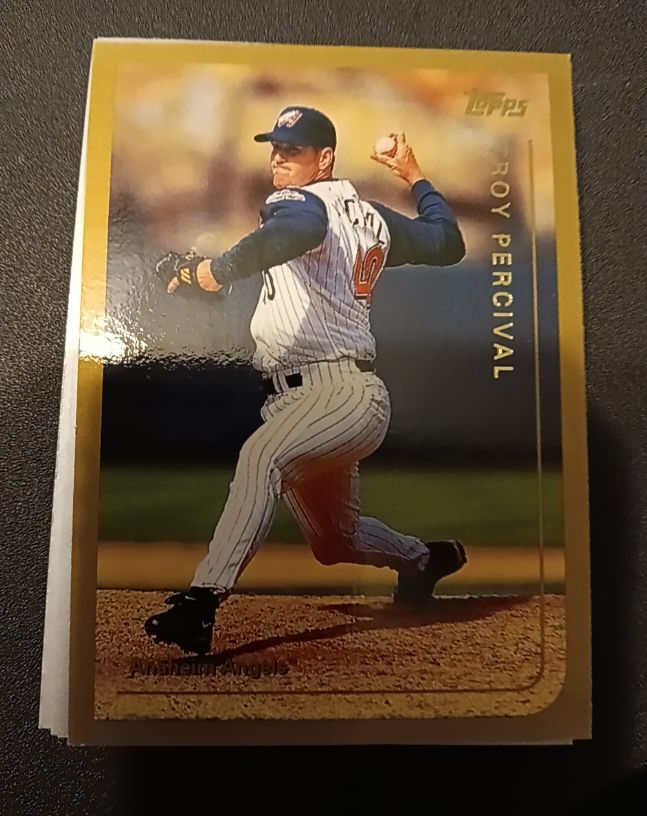 1999 Topps #67 Troy Percival — front