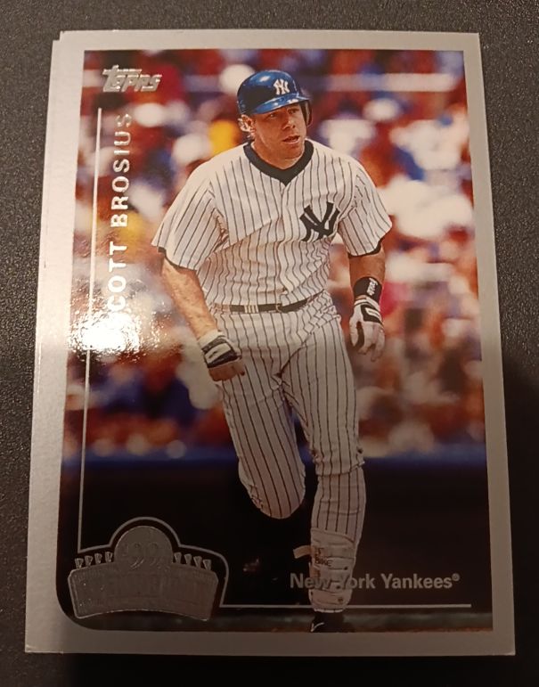 1999 Topps Opening Day #4 Scott Brosius — front
