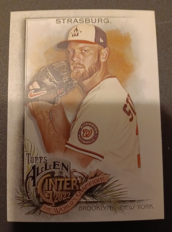 2022 Topps Allen & Ginter #20 Stephen Strasburg — front