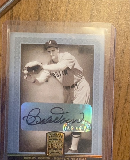 2005 Donruss Greats #9 Bobby Doerr — front