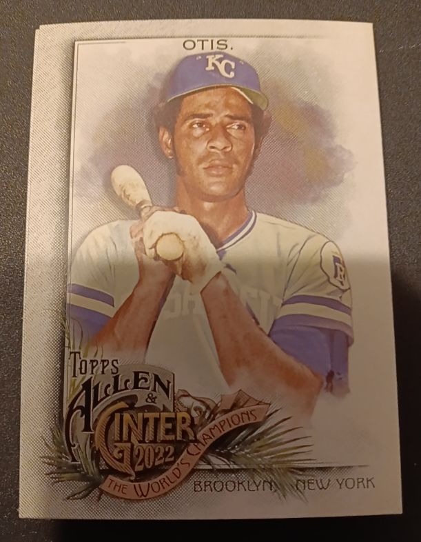2022 Topps Allen & Ginter #187 Amos Otis — front