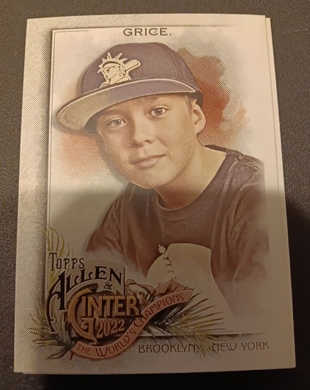 2022 Topps Allen & Ginter #211 Blake Grice — front