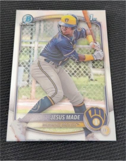 2025 Bowman Chrome #BCP-50 Jesus Made — front