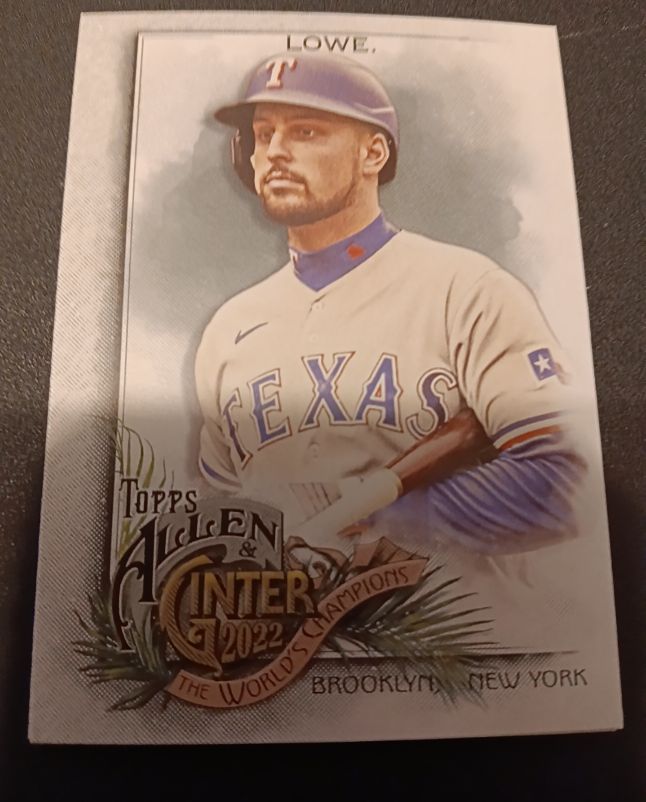 2022 Topps Allen & Ginter #331 Nathaniel Lowe — front